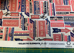 COATS – ECLECTIC ELEMENTS #PWTH041-AIRMAIL BY JIM HOLTZ- BY THE YARD