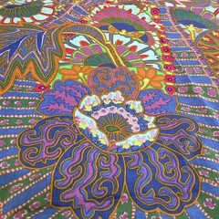 Kaffe Fassett Belle Epoch PWGP 133 Blue 3/4yd Modern Bright Fresh Rowan