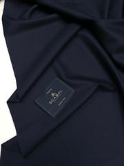NAVY Blue Suiting Fabric Super 150s Wool SCABAL Luxury Dishdasha made in UK 3.5m