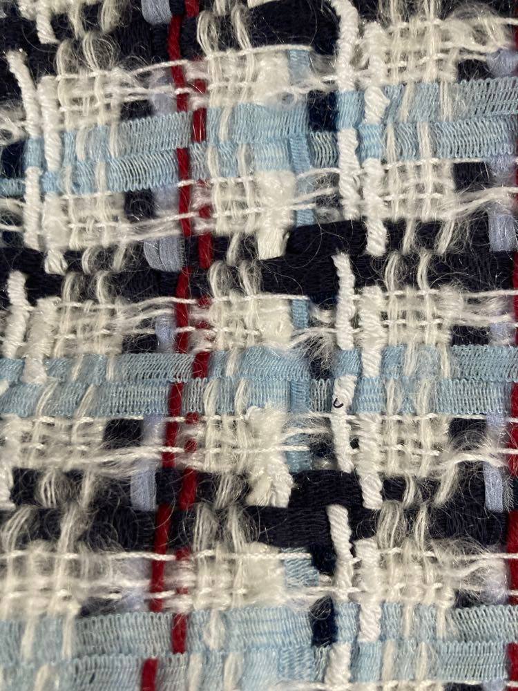 Authentic and rareThom Browne luxury dress Fabric Wool 63, angora 5%, Silk 17%,