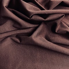 Chey BROWN Stretch Crepe Scuba Techno Knit Polyester Spandex Fabric for Bows, T