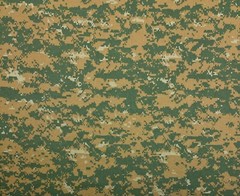 MARPAT WOODLAND NO BLACK NY/CO TWILL MARINE UNIFORM FABRIC 1/2(0.5) YARD 66″W