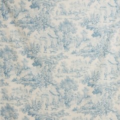 Toile de Jouy Various Colors by the Metre | Height 280cm | 100% Cotton