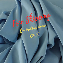 Navy blue Tropical gabardine, or any other color in my store, sewing supply