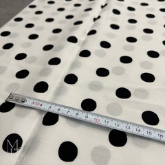 Sevenberry Polka Dot Cotton Fabric 2 Colors Made in Japan 110×100cm