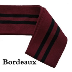 Striped Knit Cuff Waistband Leg Arms Rib Trim Jersey Ribbed Fabric Stretch