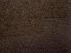 Faux SHERPA FLEECE Sheepskin Fabric Material BROWN