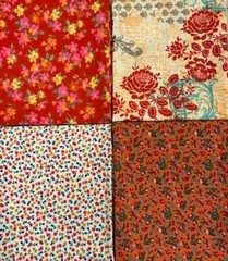 Bundle of 8 Cotton Fat Quarters 18×20″ Assorted Prints, Colors & Designers FQ1