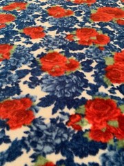 Pioneer Woman HERITAGE FLORAL Fleece Fabric – 24″ x 54″ ( 2/3 yard)