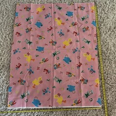 Vintage Looney Toons Sesame Street Cartoon Taz Tweety Sewing Fabric Penal Lot 7