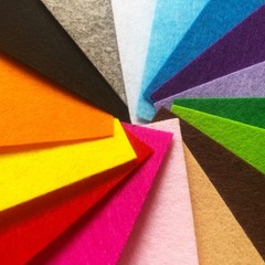 flic-flac 16PCS 8 x 12 inches (20 x 30cm) Assorted Color Felt Fabric Sheets P…