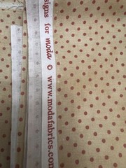 3 yards x 44″. Hoffman & Moda Fabrics.