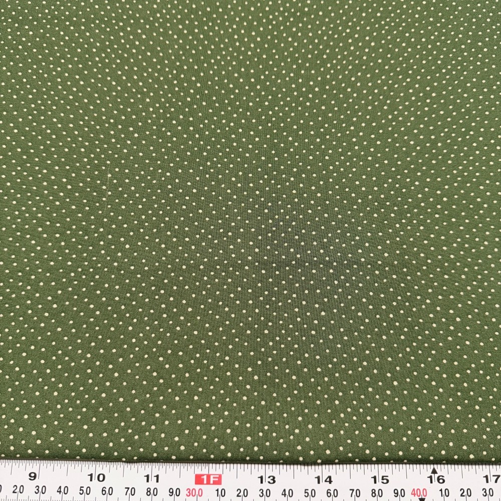 VTG 2002/2003 Paint Box Thimbleberries RJR Fabrics Green Cotton by the HALF YARD