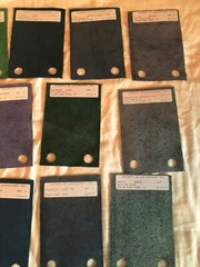 LEATHERCRAFT 17 pieces 4 x 6″ Leather Swatch Samples