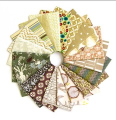 Forest Green Spectrum Fat Quarter Bundle by Art Gallery