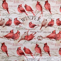 BonEful Fabric FQ Cotton Quilt Red Gray Black White B&W Flower Girl Large Print