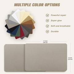 2 9×11 Waterproof Canvas Repair Patches – Self-Adhesive for Durability