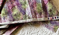 LOT of 2 PRINTS Hoffman International Fabrics APRIL SHOWERS+FUNDAMENTALS 2yds