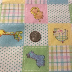 2005 Lil Ones By Dena Designs Fabric Tradition 42” x 68” baby cotton flannel new