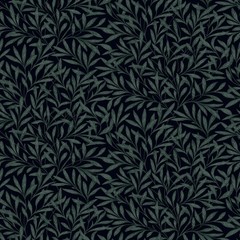 1/2 Yard Fabric – Serenade | Foliage – Navy by Henry Glass