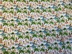 IN THE BEGINNING – MINI TROPICALS #IBFMIT14MT1- SURF’S UP – 1 3/8 YARDS