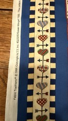 Vintage Susan Winget Americana Farm Fabric Lot 1995 Primitive Country 2 Pc