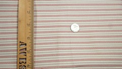Vintage Primitive Pink Rose Stripe Ticking Lattice Quilt Doll Calico Fabric Lot