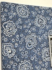 Blue Bandana QuiltBlock Quarters Cotton 18″ x 22″ Sewing Crafting Projects