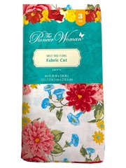 Pioneer Woman 3 Yard Fabric Floral, Birds, Paisley Choose Pattern 44/45″ x 108″