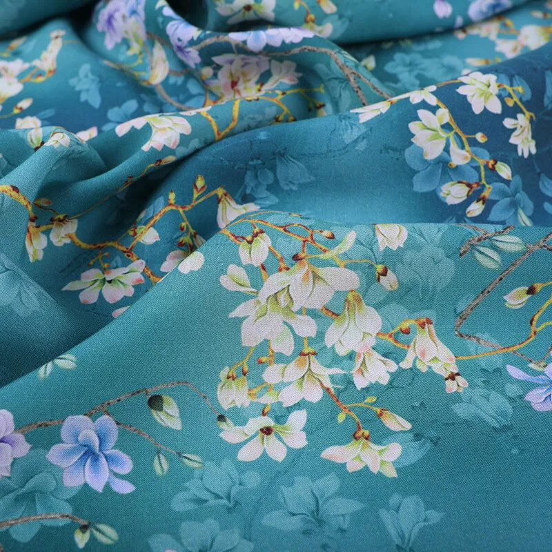 55” Wide By Yards Digital Print Rayon Material Soft Viscose Fabric Dress Summer