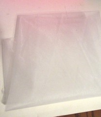 Bridal Wedding fabric Sheer White Mesh Fabric 42x 150″ -45×90″-41×44″ Crafts