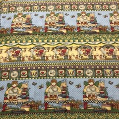 VTG Garden Angels in ROWS Stripes Border by Debbie Mumm for SSI BTHY