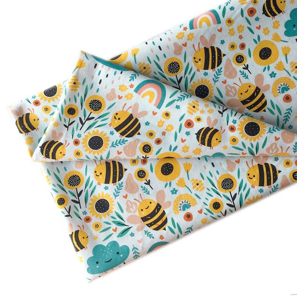 Cotton Fabric By The Yard Sewing DIY Crafting Fashion Design 36×43 Inch