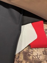 NYLON 500D DWR COATED CORDURA FABRIC MYSTERY SCRAP PACKS BY THE POUND