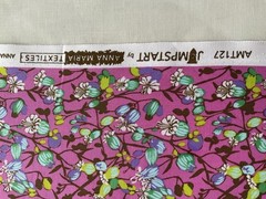 Fabric Cotton CuteFlower Pink By Anna Maria 43” X 39” 470