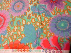 Kaffe Fassett Cotton Fabric 1 Fat Quarter Dream in Aqua Large Floral Print
