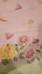Daisy Kingdom Donna Dewberry Flower Party Pieces 100% Cotton Single Border