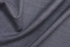 Lanificio Cerruti 130’s Gray color micro pattern wool suiting fabric 5m