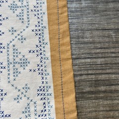 Vintage Fabri-Quilt Cuddle Prints Primitive Farmhouse Fabric Panel 43×32