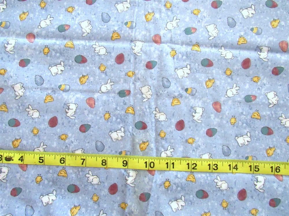 1 yd 100% Cotton Fabric “Bears ‘n Hares” by MMFab Inc