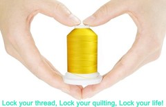 Colorful Mercerized Cotton Threads – 600M Spools – 24 Colors