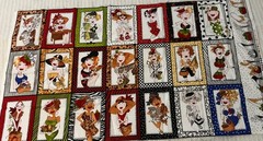 Sew Creative Panel Fabric Loralie Harris 21 Panels Vintage Material Textile