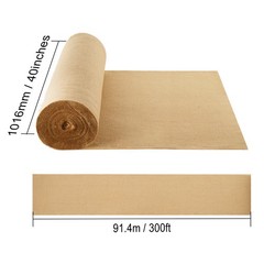 Burlap Fabric Roll Burlap Tree Wrap 40 in x 300 ft for Crafts & Plants