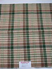 Brunschwig & Fils 24″x25″ Fabric Remnant “Kingston Plaid” Color: Forest Bark