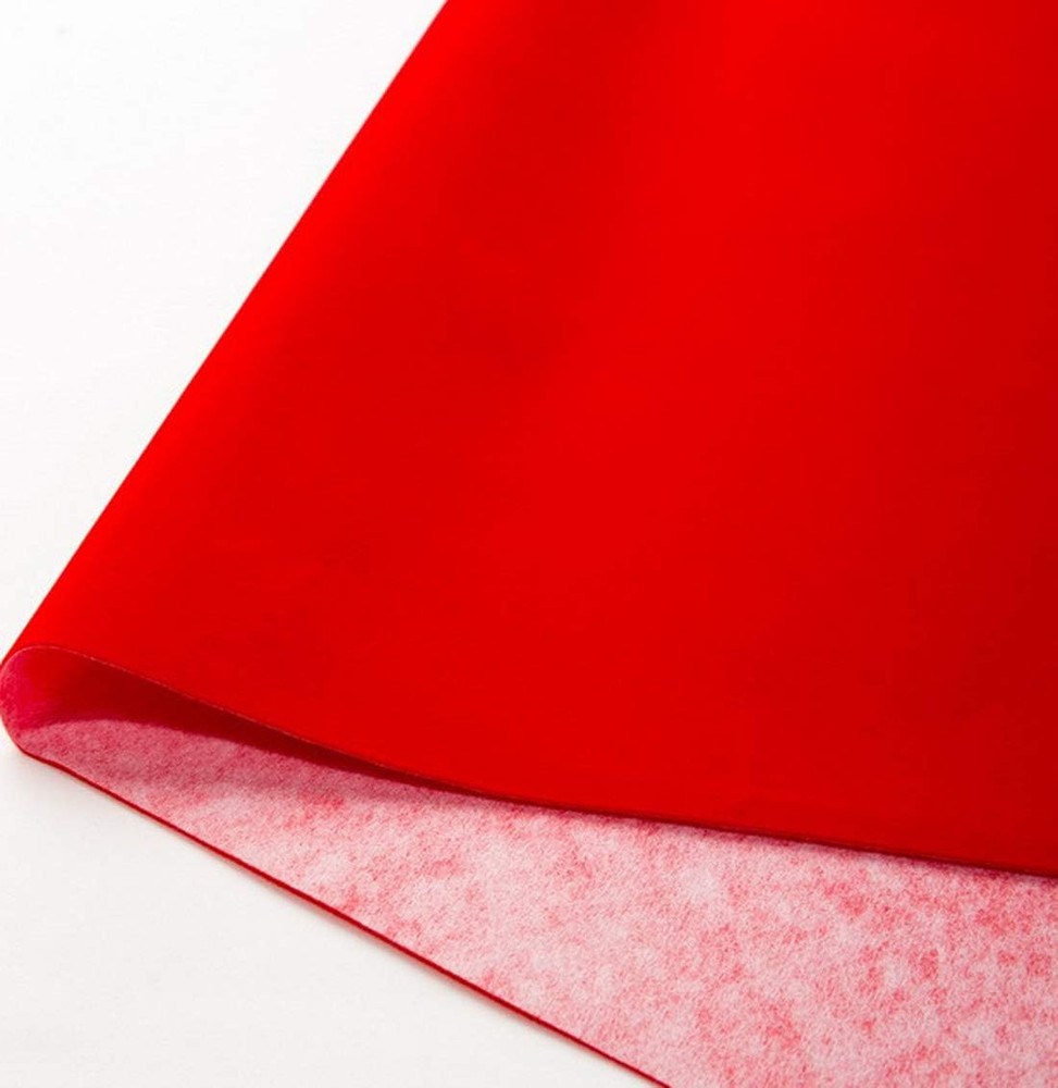 Self Adhesive Red Velvet Flocking Liner for Jewelry Drawer Art Crafts DIY Projec