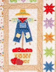 Lori Holt Autumn Love Quilt – in-The-Hoop Machine Embroidery Project – 3 Quilt S