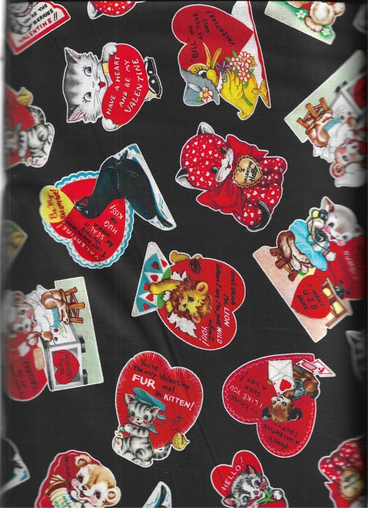 100% cotton Valentine fabric “Cutie Pie ” by Michael Miller Fabrics