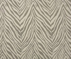 DESIGNER TANZANIA TAUPE NATURAL ZEBRA STRIPE LINEN FURNITURE FABRIC BY YARD 54″W