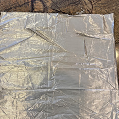 Silver Lame NEW Fabric Remnant – 54” Wide 1/2 Yard ~ No stains holes or flaws