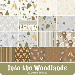 Into The Woodlands By Wilmington Prints – 5 Karat Crystals / Charm Pack